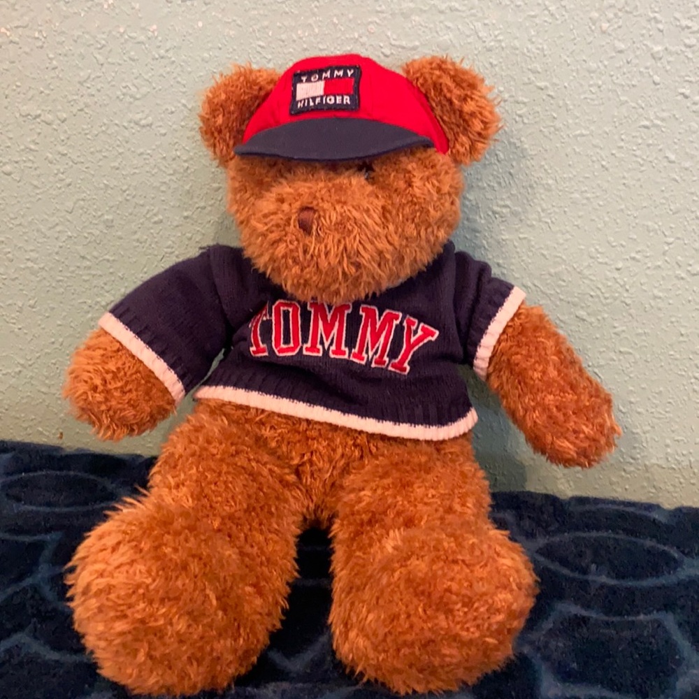 Vintage Tommy Hilfiger teddy bear.  Excellent collection.